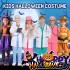 ZelJoyla 12PCS Kids Doctor Costume for girls Halloween costume for kids 3-12 | Toddler Doctor Dress Up Clothes Set, Scrubs Costume with Accessories,Career Day Role Play Boy Girl