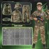 ZelJoyla Kids Army Costume for boys,Soldier Halloween Costume for boys 3-13 | 19PCS Military Soldier Costume with Army Toys,Kids Dress Up Role Play Set,Halloween Costume for Boys